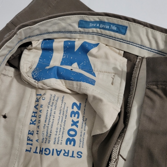 Haggar Co. Life|Brown|Size 30X 32|Straight Leg - Picture 2 of 11